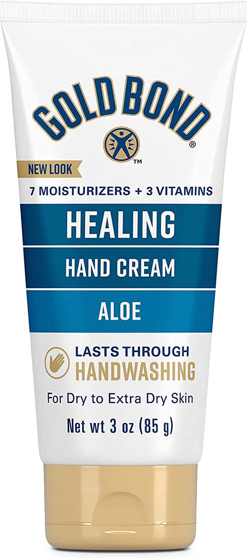 Healing Hand Cream, 3 Oz., with Aloe, Moisture That Lasts through Handwashing