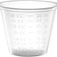 (100 Count 1Oz) Disposable Medicine Cups with Embossed Measurements Marking, for Liquid and Dry Medication, by Care Plus