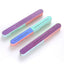 12 Pcs Professional Nail Files Multi-Sided Polishing for Nail Art Supplies Salon Pedicure Manicure Tool, Random Color