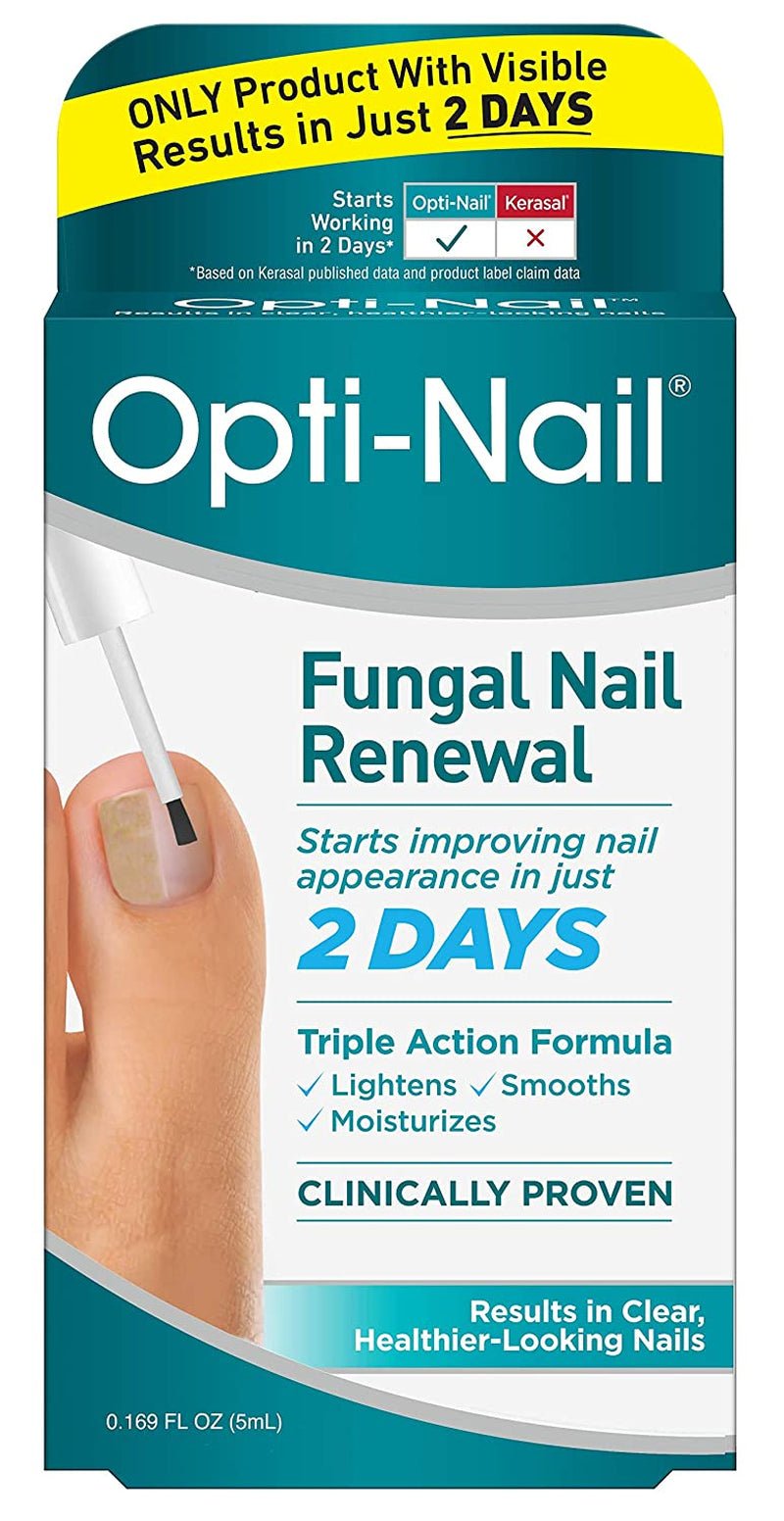 Opti-Nail Fungal Nail Repair with Brush Applicator, Restores the Healthy Appearance of Nails Discolored or Damaged by Nail Fungus