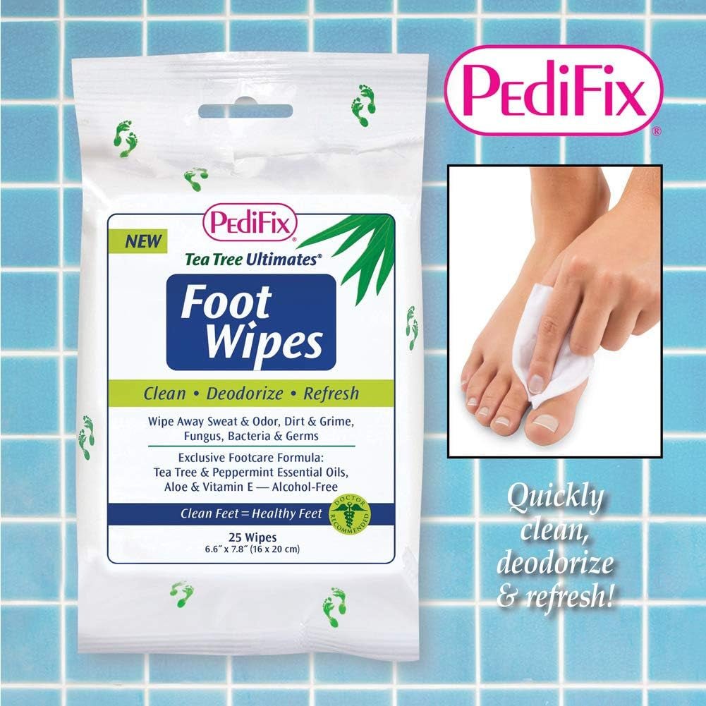 Tea Tree Ultimates Foot Wipes