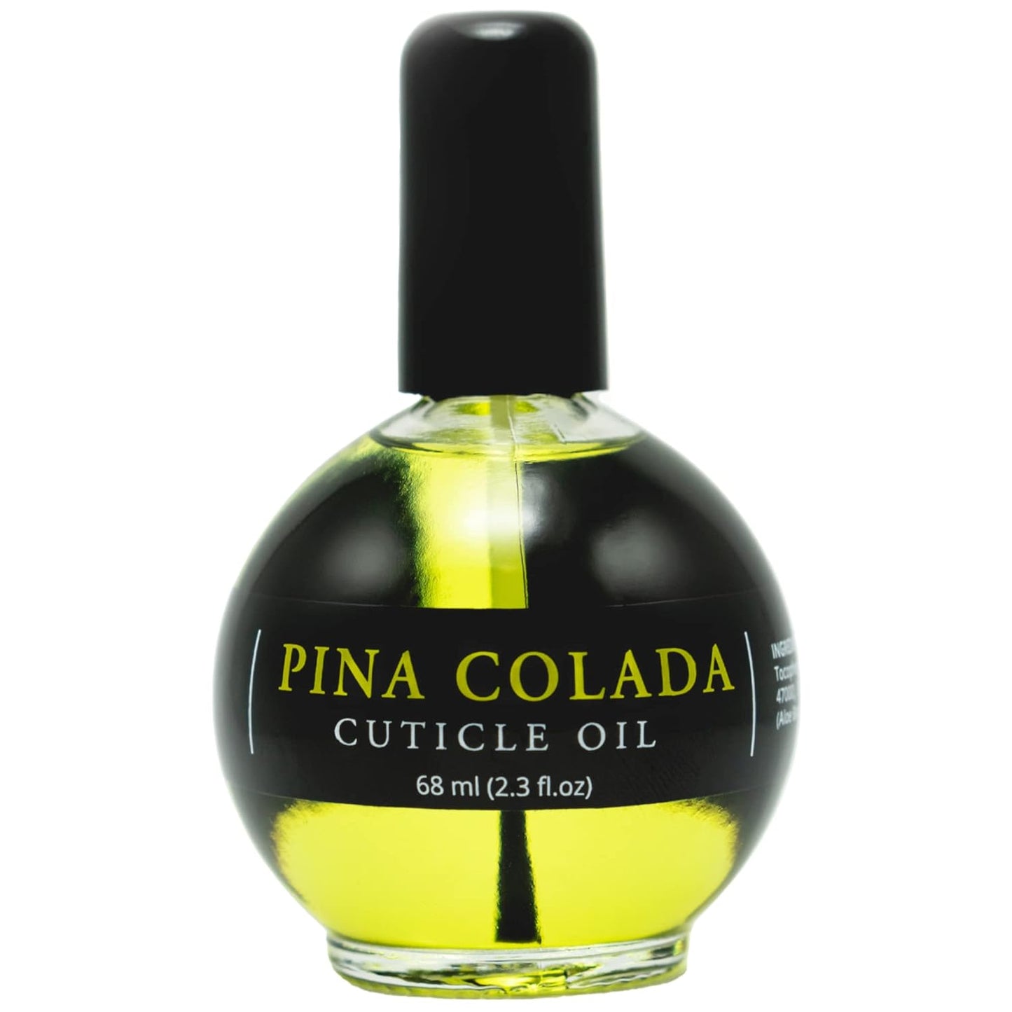 Moisturizing Cuticle & Nail Care Oil 2.3 Fl Oz - Pina Colada Scented – Infused with Jojoba Oil, Aloe, Vitamin E – Nail & Cuticle Hydration, Repair, Moisturizer, Strengthener, Growth