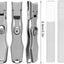 Nail Clippers for Thick Nails Long Handle Large Wide Jaw Opening Cutter with Safety Lock Heavy Duty for Toenail Fingernail No Splash Trimmer with Catcher for Men Women Adult Seniors (Silver)