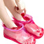 Thermal Massage Foot Bath Shoes,Portable Hook-Type Foot Massage Foot Bath Shoes to Promote Blood Circulation,Containing Bath Powder