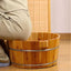 Wooden Foot Baths Spa, Foot Bath Barrel, Solid Wood Foot Tub, Washing Bowl Bucket Feet Bathbarrel Foot Soaking Basin Spa Tubfatigue Relieving Foot Bath Bucketfoot Tub for Soaking Feet-1Pcs