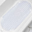 Clear Bathtub Mat Non Slip Shower Floor Mats for Bathroom Bath Tub Washable Suction Cup 16"X35"
