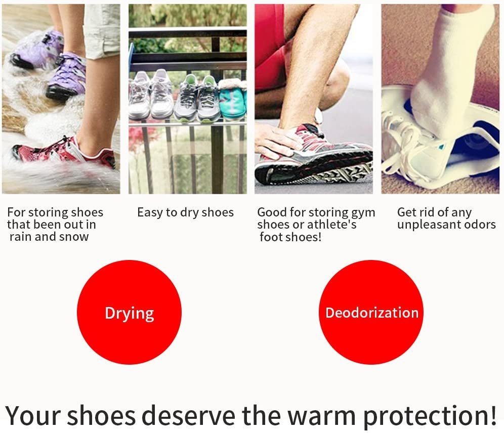 Boot Dryer,Shoe Dryer,Foot Dryer ! Eliminate Bad Odor and Sanitize Shoes!