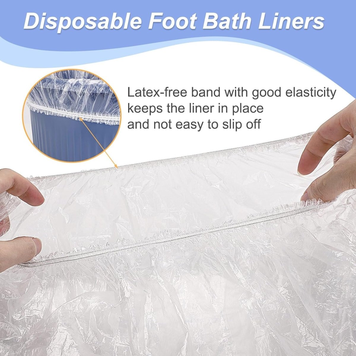 Disposable Pedicure Liners (100PCS) - Shiny Nails