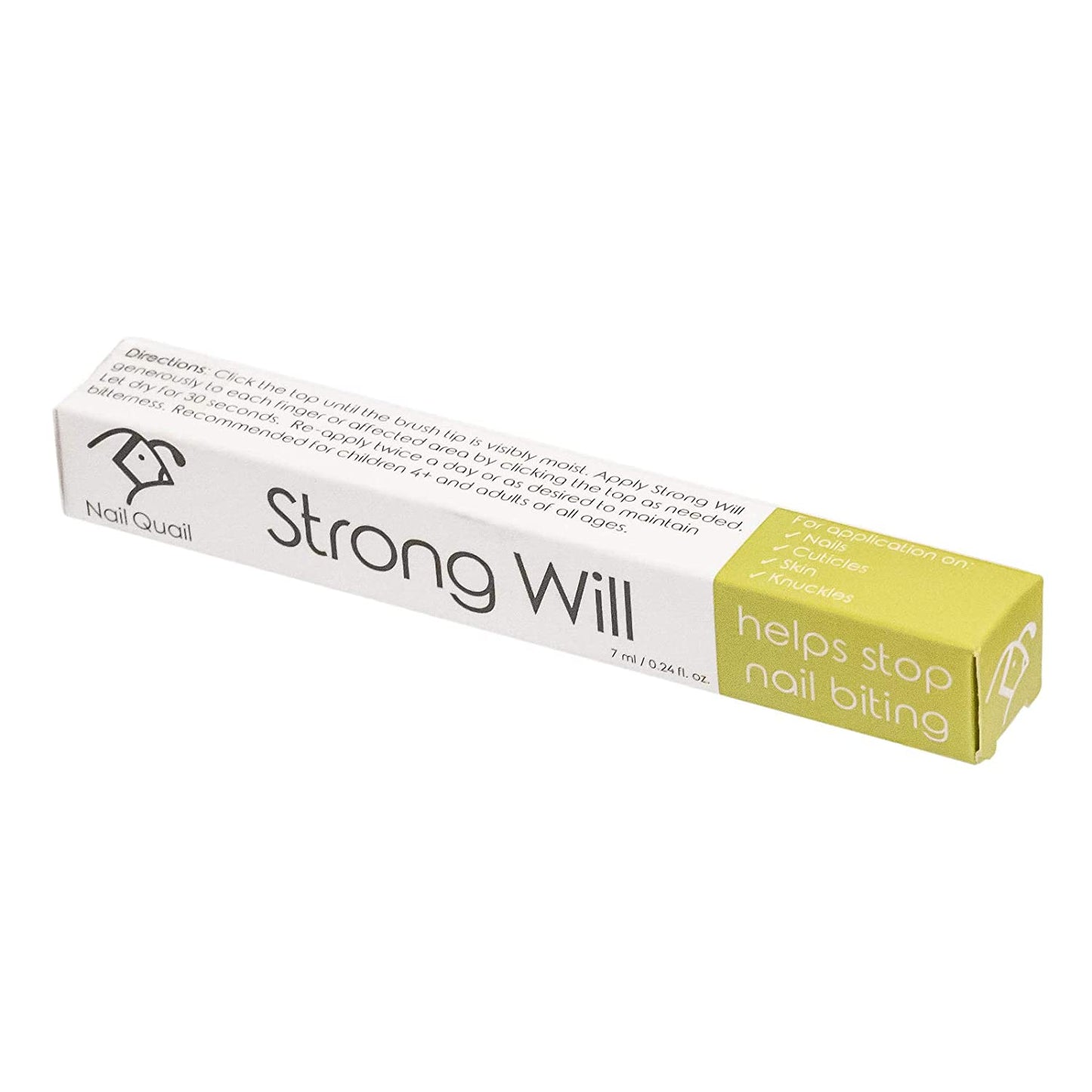 - Strong Will Anti-Nail Biting Click Pen, 7Ml, Made in USA