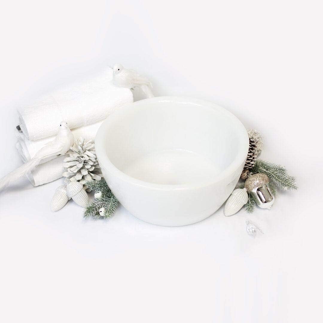 Signature Pedicure Bowl - Eco Friendly and Recyclable, Made from Resin - BPA and Toxin Free (Frost)