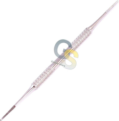 G.S INGROWN 'Blacks' File. Nail Probe. 14.5CM Double Ended Stainless Steel. - Shiny Nails