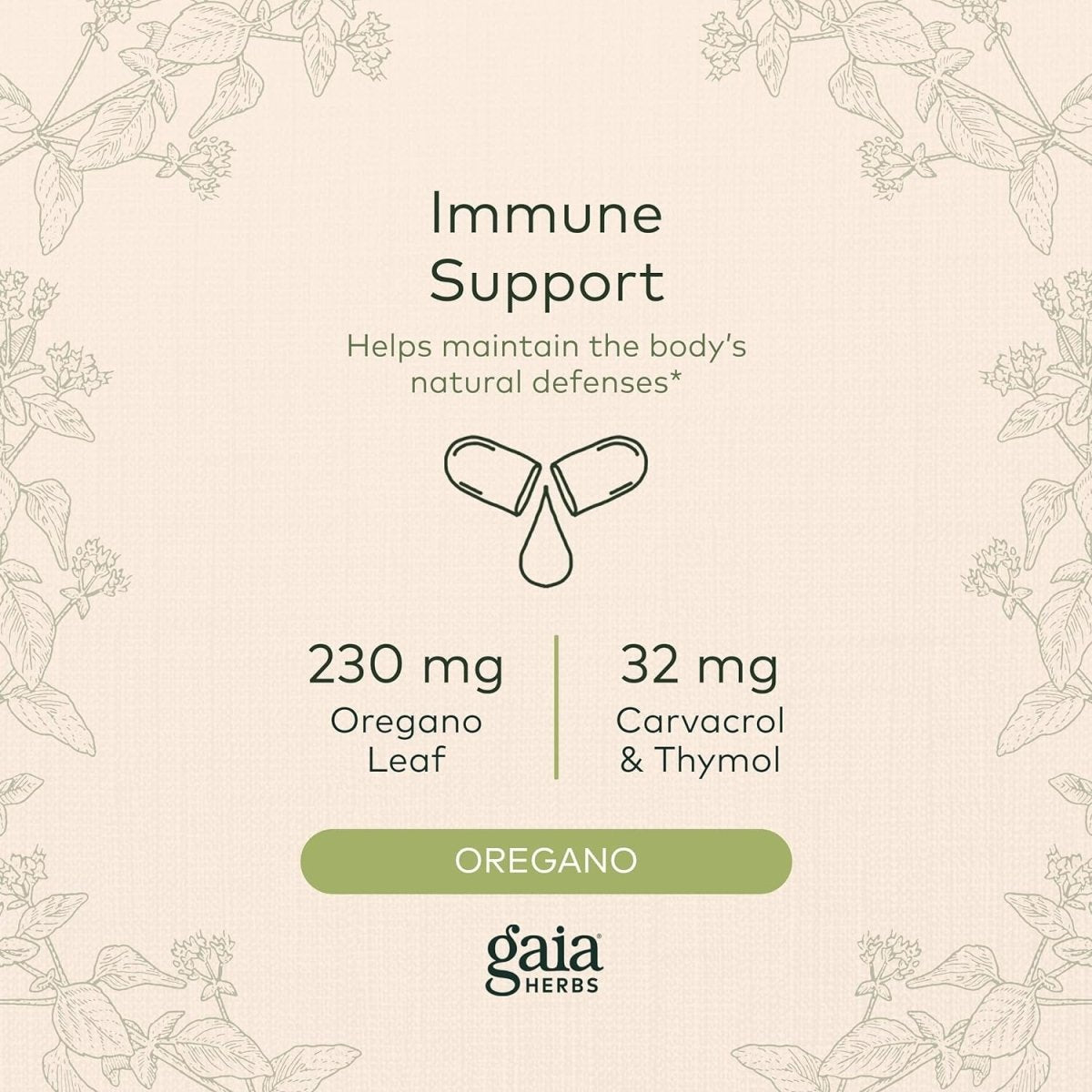 Oil of Oregano - Immune and Antioxidant Support (30-Day Supply) - Shiny Nails