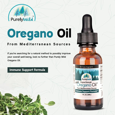 Oregano Oil Strength Immune Support 432 Total Servings - 1 Fl Oz - Shiny Nails